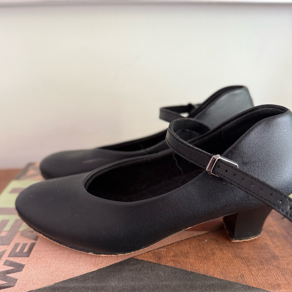 Classic Character Jazz Ankle Strap Shoe with 1.5” heel